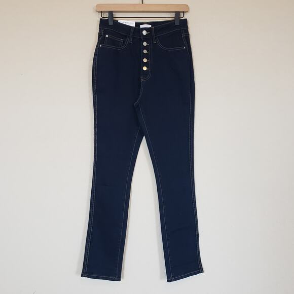 WeWoreWhat The Danielle High Rise Vintage Straight Jeans Womens 25 Casual - Picture 1 of 7